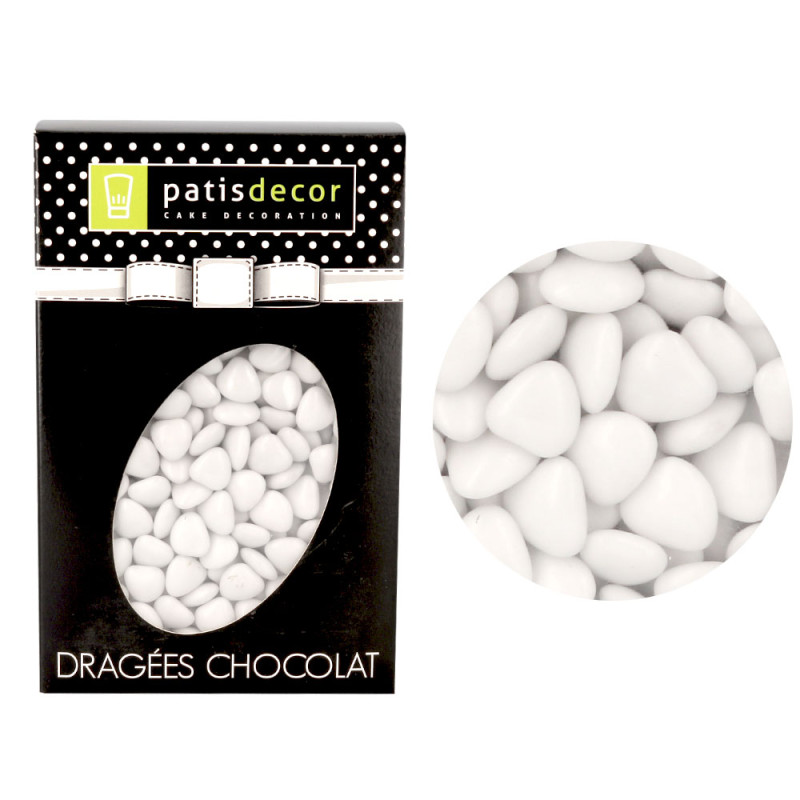 Mini-coeurs chocolat blanc Patisdécor 500 g