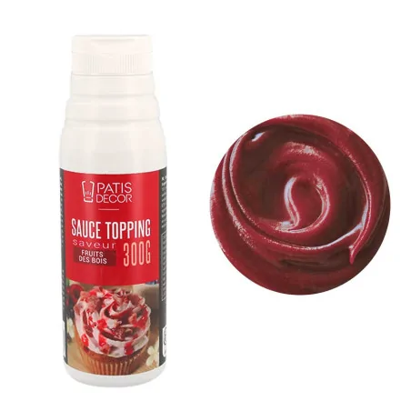 Sauce topping saveur fruits...