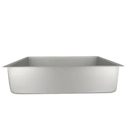 Moule à Gâteau Rectangulaire PME - 229x304x102mm Aluminium Anodisé | Cuisson Uniforme, Angles Nets & Durable | Pour Pâtisserie Maison