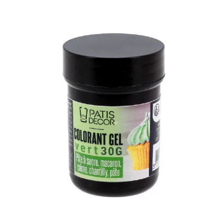 Colorant gel vert Patisdécor