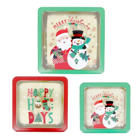 Boîtes à biscuits de Noël...