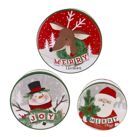 Boîtes à biscuits de Noël...