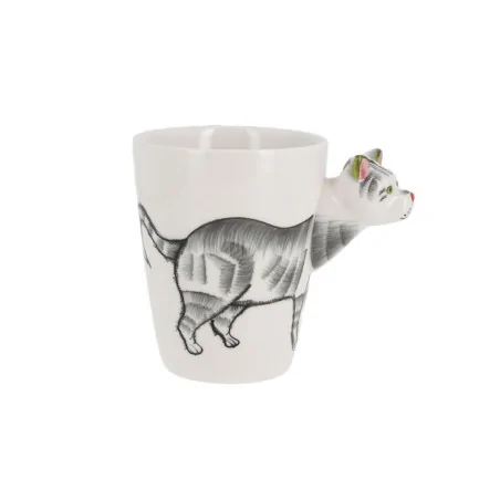 Tasse à tête de chat 3D