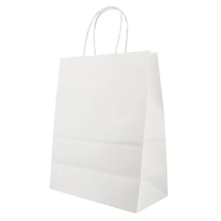 Sac en papier blanc -...