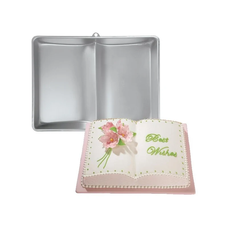 Grand moule à gâteau "Livre ouvert" Wilton