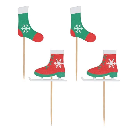 Cake toppers chaussettes et...