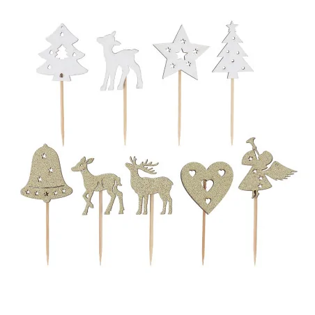 Cake toppers mix de Noël
