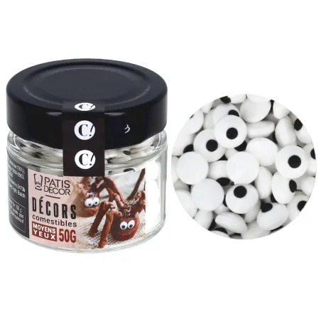 Moyens yeux comestibles 50 g