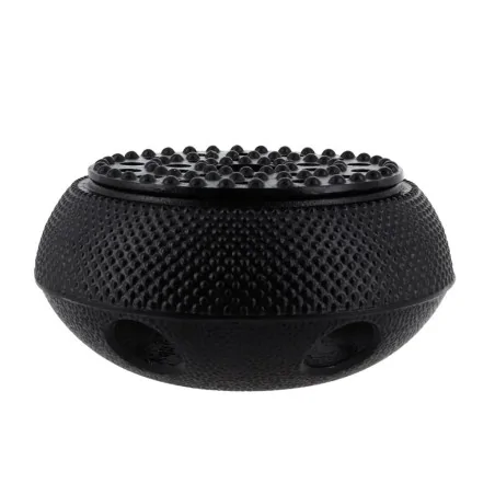 Chauffe-théière en fonte noir