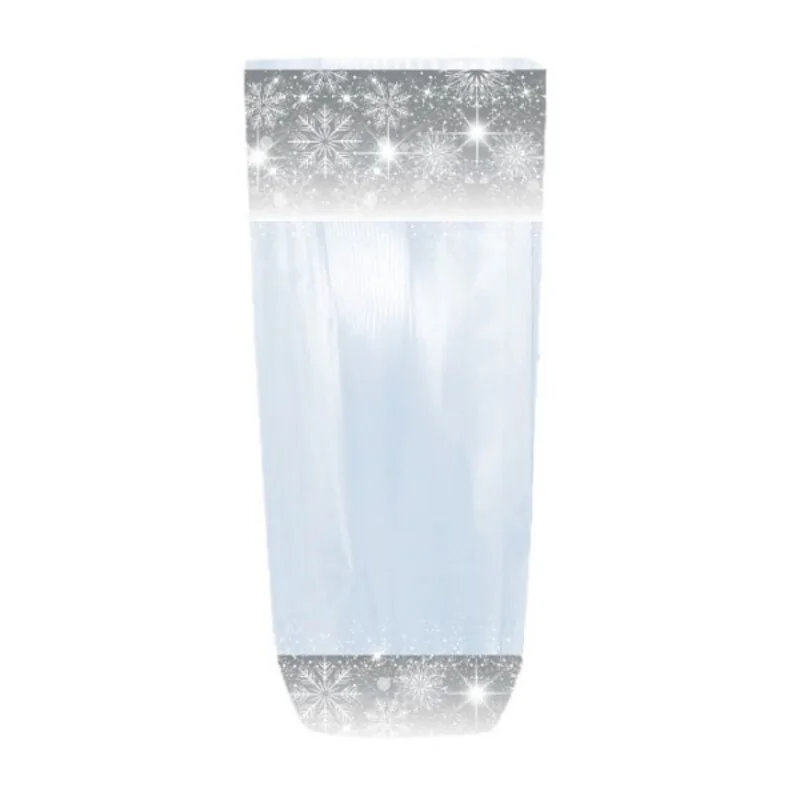 Sachet fond carton Flocons d'Argent (x100)