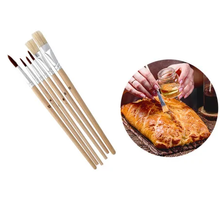 6 pinceaux de décoration...