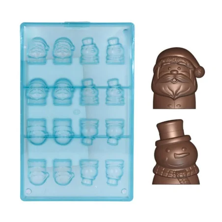 Moule chocolat bonhomme de...