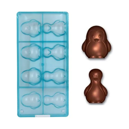 Moule chocolat Pingouins