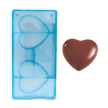 Moule cœurs lisses 10 cm