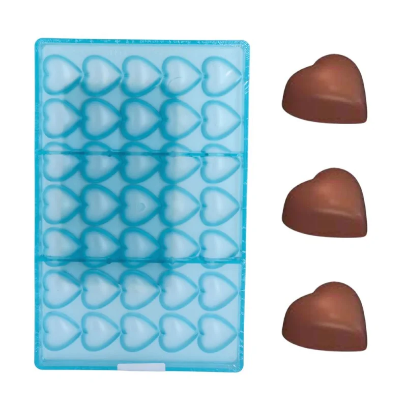 Moule chocolat 35 cœurs