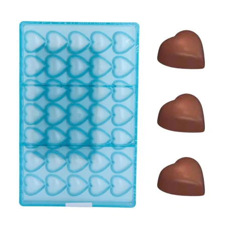 Moule chocolat 35 cœurs