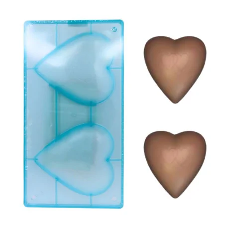 Moule cœurs lisses 15,5 cm