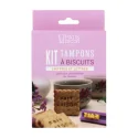 Kit tampons à biscuits chiffres et lettre packaging