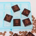 Moule carrés chocolat napolitains Pâques