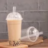 5 gobelets et couvercles bubble tea