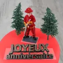 Kit décor gâteau pompier