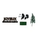 Kit décor gâteau panda