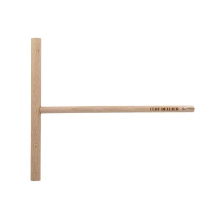 Râteau à crêpes rond en bois