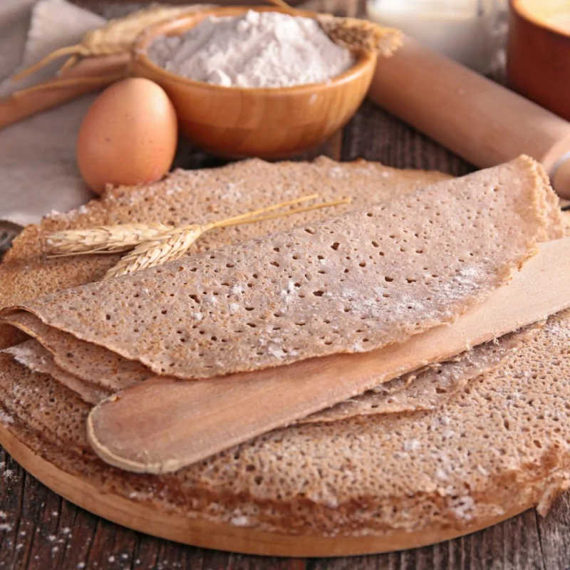 Spatule à crêpes en bois ambiance