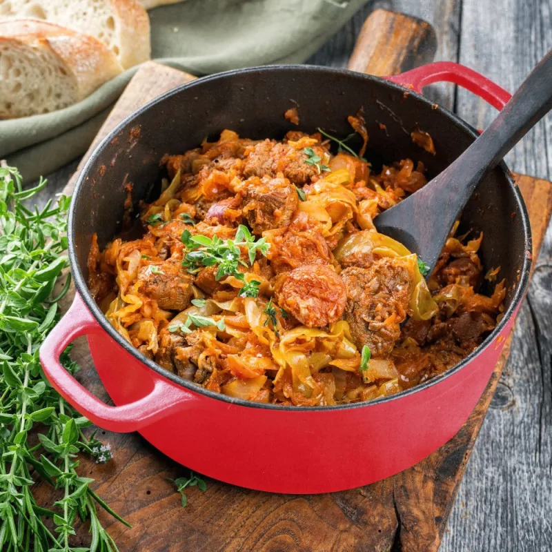 Cocotte en fonte ambiance