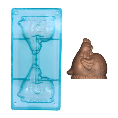 Moule chocolat Poule et son...