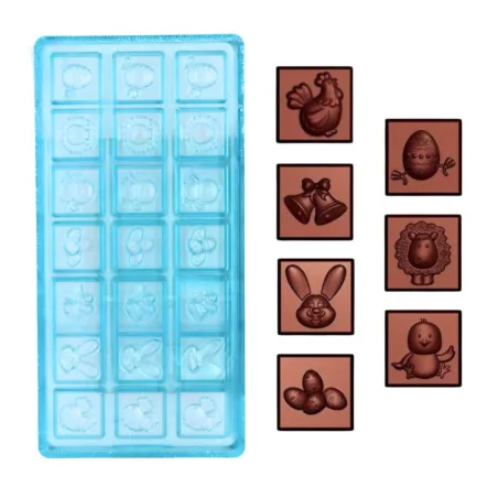 Moule carrés chocolat...