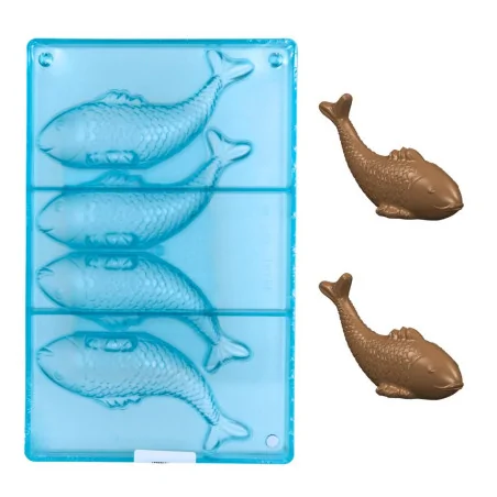 Moule chocolat carpes koï