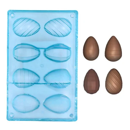 Moule chocolat oeufs assortis