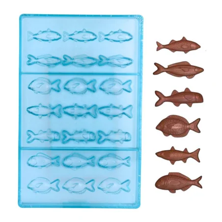 Moule fritures en chocolat...