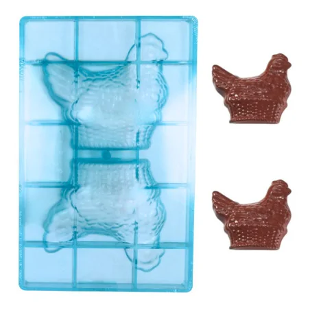 Moule grande poule panier...