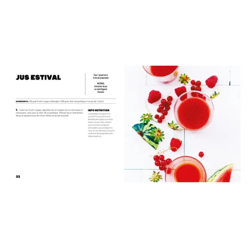 Jus, smoothies et mocktails - Extrait 1