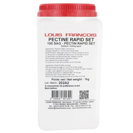 Pectine Rapid Set Louis François 1 kg