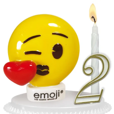 Kit bougie Emoji - hauteur...