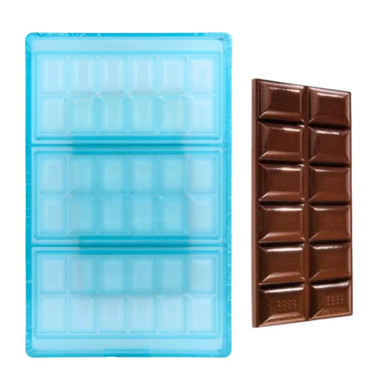 Moule chocolat 3 Tablettes rectangulaire