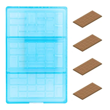 Moule chocolat tablette asymétrique