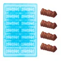 Moule chocolat 14 Barrettes
