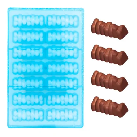 Moule chocolat 14 Barrettes