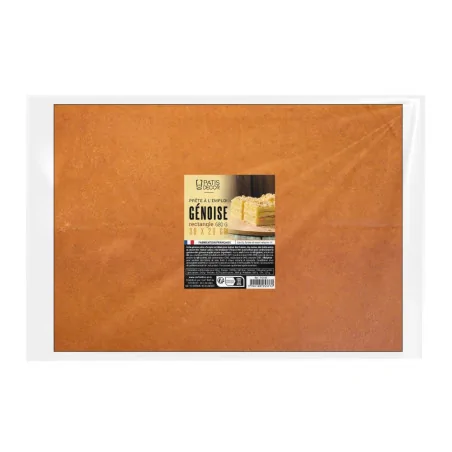 Génoise rectangle nature 31 x 22 cm Patisdécor