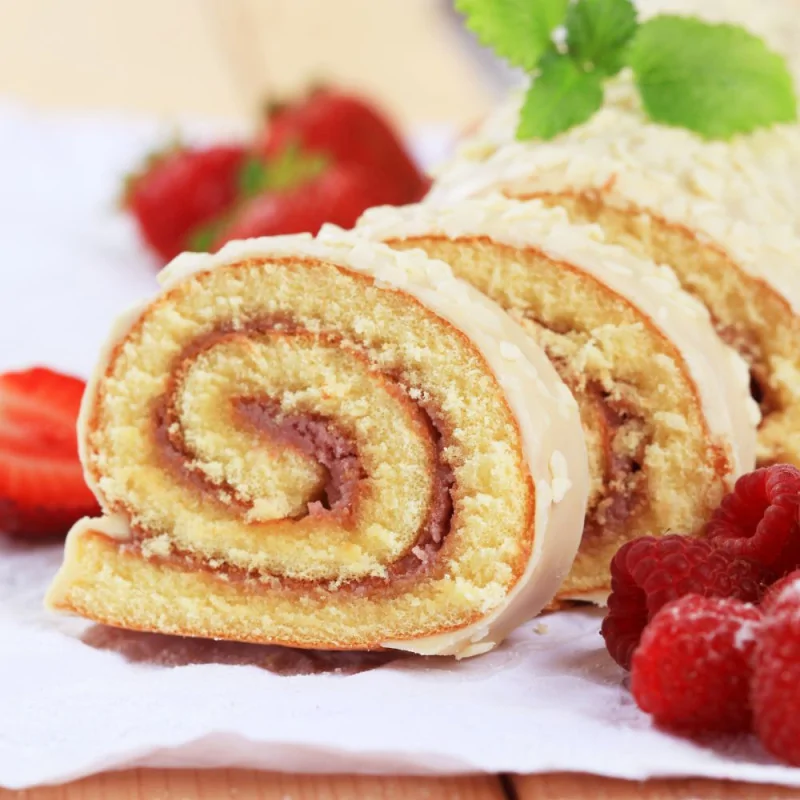 Feuilles de génoise nature 60 x 40 cm (x 12) ambiance