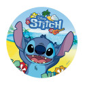 Disque azyme Stitch plage 20 cm Disque azyme Stitch plage 20 cm