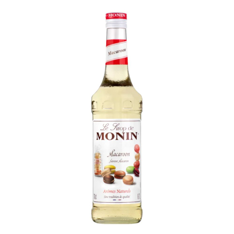 Sirop saveur macaron MONIN 700 ml