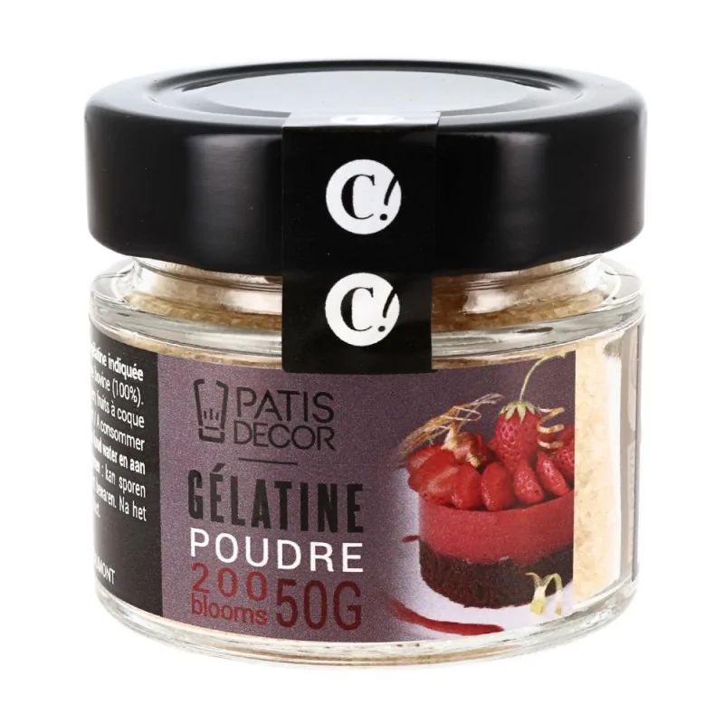 Gélatine bovine en poudre Patisdécor 50 g
