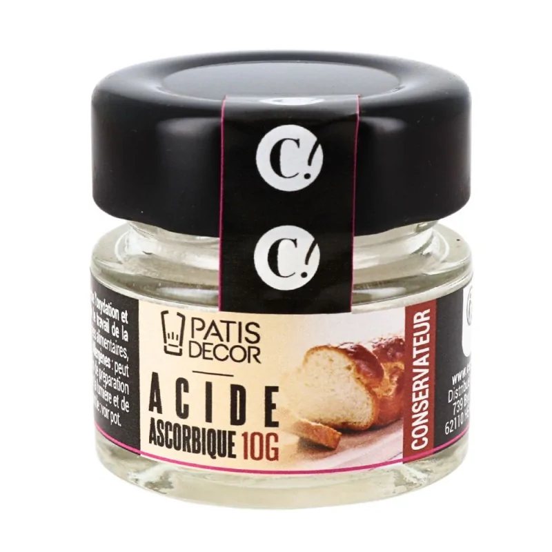 Acide Ascorbique Patisdécor 10 g