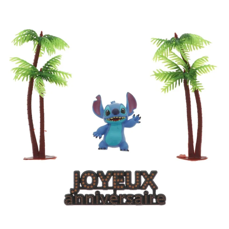 Kit décor pour gâteau créatifs Stitch