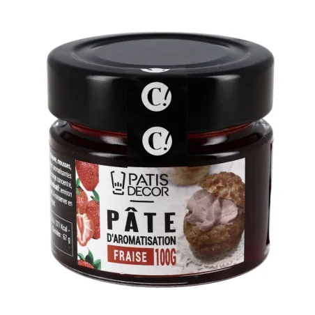 Pâte d'aromatisation fraise 100g